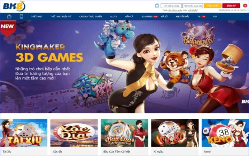 Link Vào Giới thiệu đôi nét về nhà cái BK88